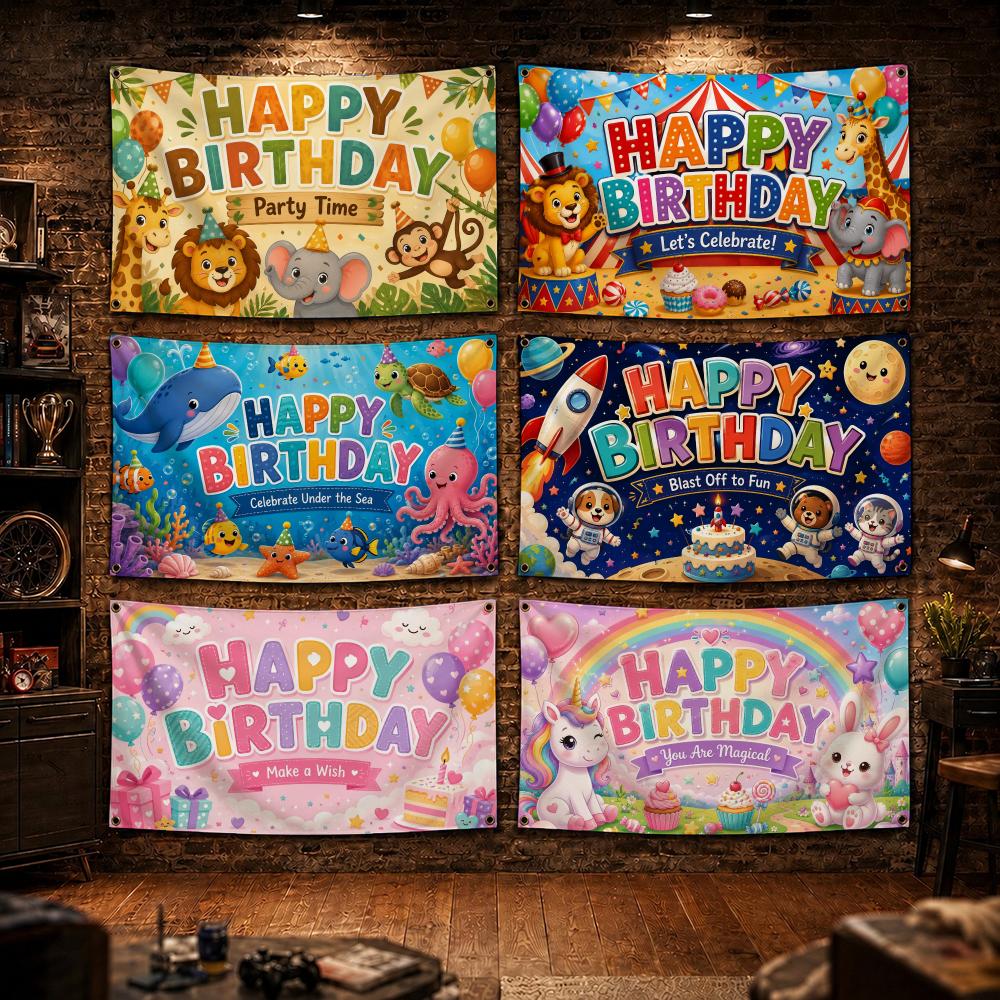 ธงปาร์ตี้วันเกิดแนวผจญภัย ธงสำ - Outdoor Adventure Birthday Party บทวิจารณ์และราคา